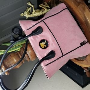 Barbie vintage original pink courdory purse